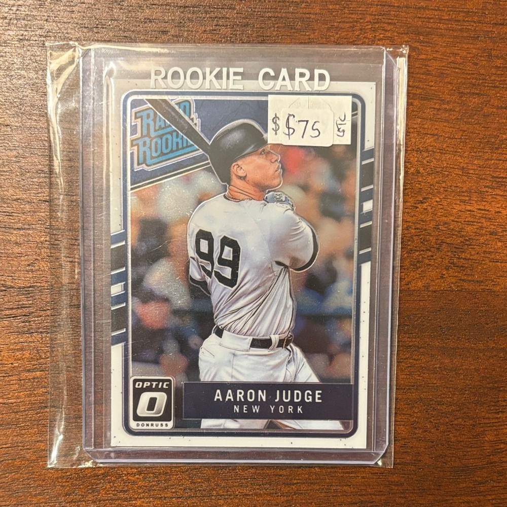 Aaron Judge 2017 Optic Donruss Base Rookie Card #38
